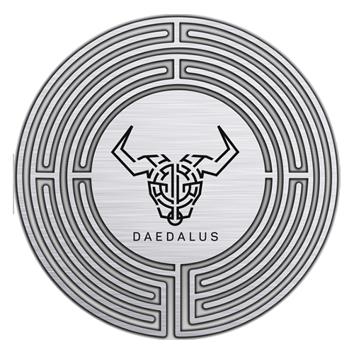 Aluminum Daedalus Labyrinth Plaque