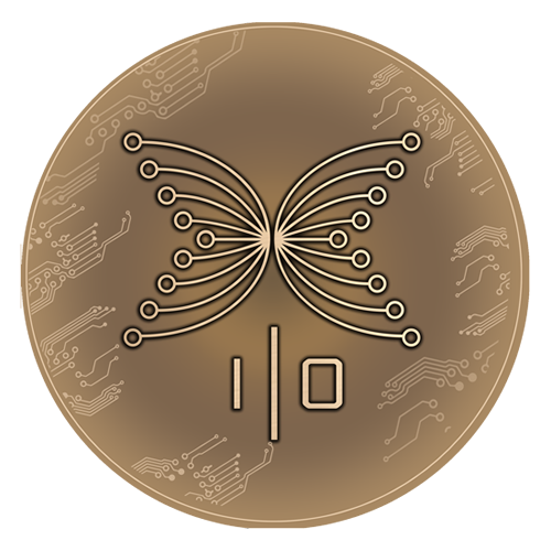 Bronze IO Plaque